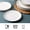 White, variant on Delling Appetizer Plates White Round Ceramic 6-Pack 7 Inch