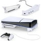 thumbnail image 1 of Soporte horizontal para consola PS5 Slim con concentrador USB de 4 puertos, accesorios de soporte base para PlayStation 5 Slim Disc y Digital Edition, 1 of 6