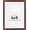 Walnut-1P, variant on 4x4 Solid Oak Wood Picture Frame, Fits 3x3 with Mat or 4x4 Without Mat, Wall or Tabletop Display with Stand, Plexi Front, 1 Pack, Natural Oak