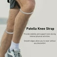 thumbnail image 4 of Knee Strap with Silicone Elastic High Toughness, Patellar Tendon Support Brace for Basketball, Fitness, Running, Training, 4 of 7