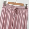 thumbnail image 6 of Womens Loose Pajamas Set - Short Sleeve, Drawstring Pants - Polyester Spandex, All Season - M-XXL Sizes, 6 of 6