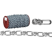 UPC 020418183454 product image for Campbell Chain 072-2427 3/0 50-Foot Single Loop Chain Reel | upcitemdb.com