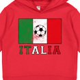 thumbnail image 3 of Inktastic Italian Soccer Toddler Hoodie, 3 of 4