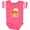Football Pink and White, variant on Inktastic Cute Hermit Crab on Beach Boys or Girls Baby Bodysuit