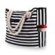thumbnail image 1 of Extra Large Waterproof Canvas Beach Bag for Travel, Fitness, and Swimming, 1 of 5