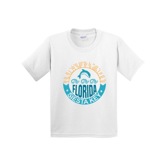 Inktastic Siesta Key Florida Beach Vacation Youth T-Shirt