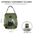 thumbnail image 2 of KAMIDA Solar Portable Shower Bag for Camping, 5 Gal/20L,Outdoor Shower, Compact Camping Shower for Camping, Hiking,Traveling, Beach Swimming, 2 of 6