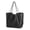 Black, variant on Formypet Oversize Pu Leather Tote Women Weekender Bag Shopper Handbag Travel Purse