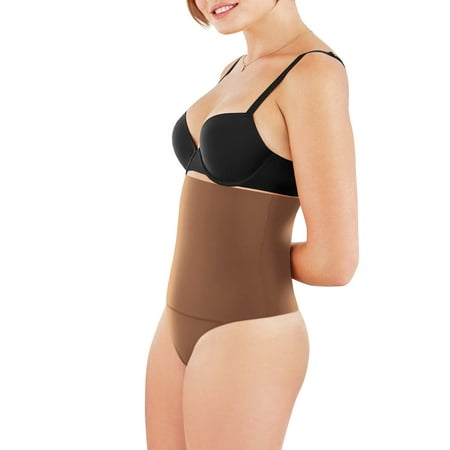 

Maidenform Women s Shapewear Firm Control Tame Your Tummy High Waist Shaping Thong - Style DMS707