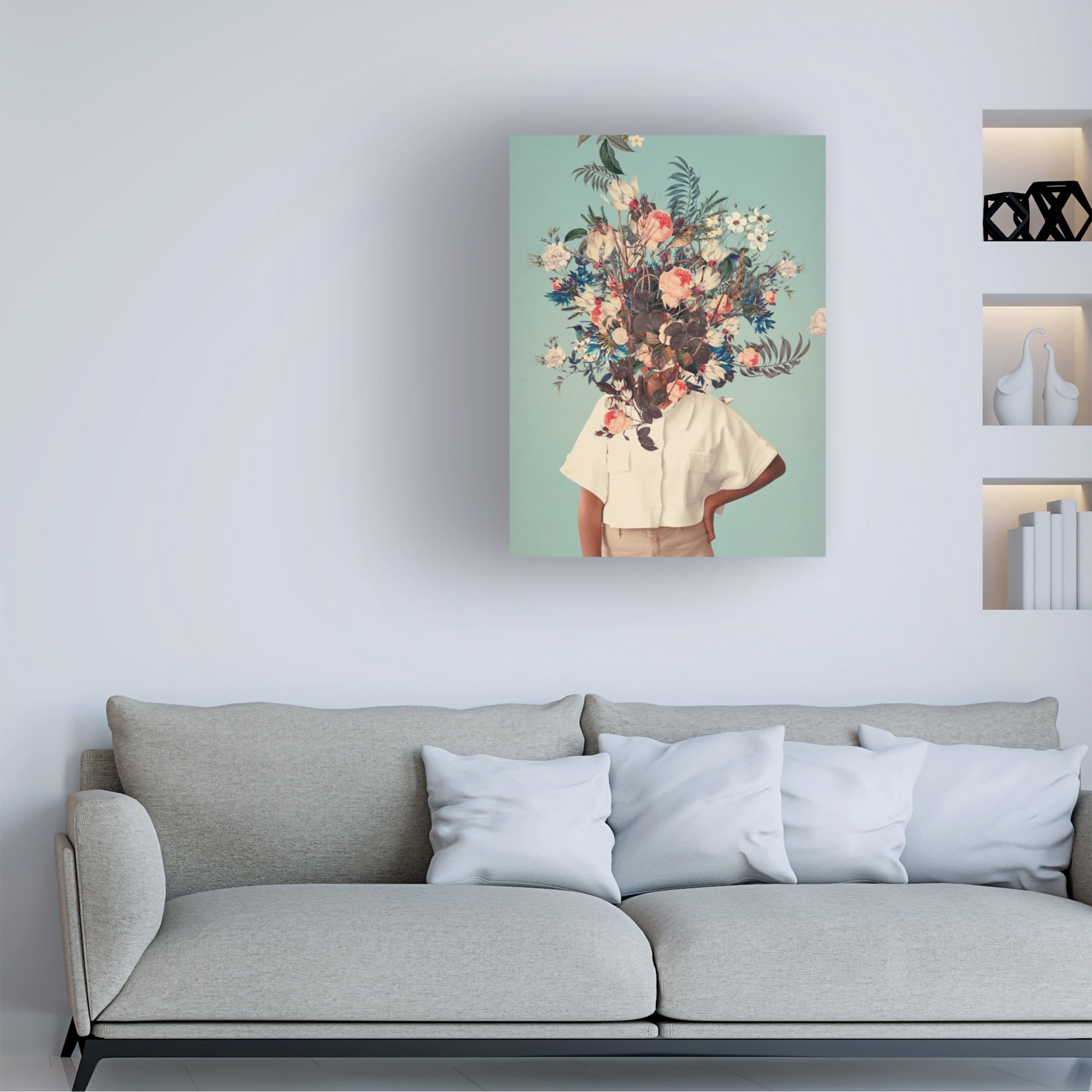 Frank Moth 'Thank God It's Spring' Canvas Art