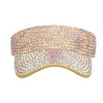 thumbnail image 4 of GDREDA Baseball Cap Fashion Women Leopard Print Sun Baseball Visor Cap Yellow,One Size, 4 of 4