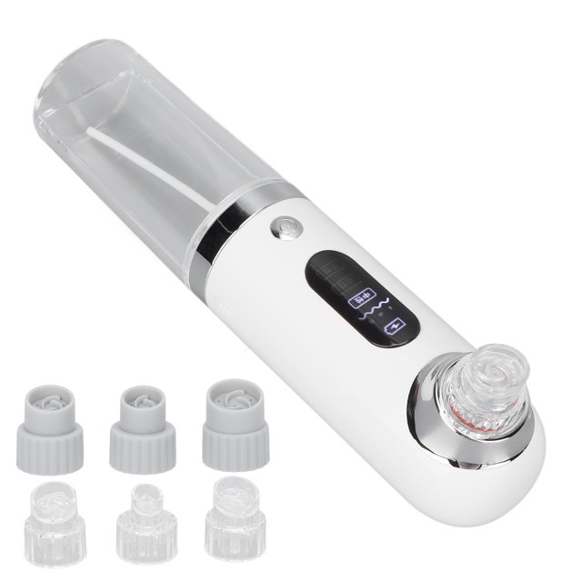 Aspiradora Eléctrica Para Eliminar Espinillas, Tanque De Agua, Recargable Por USB, Hidratante, Luces Azules Y Moradas, Limpiador Eléctrico Para Espinillas Para El Cuidado De La ANGGREK Blackhead Remover Vacuum
