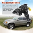 thumbnail image 3 of Tailgate Luggage Compartment Latch Fit for 1994-1998 Jeep Grand Cherokee, 3 of 6