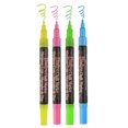 thumbnail image 4 of Marvy Uchida® Bistro Chalk Marker 4Pc Fine Fluorescent Set, 4 of 8
