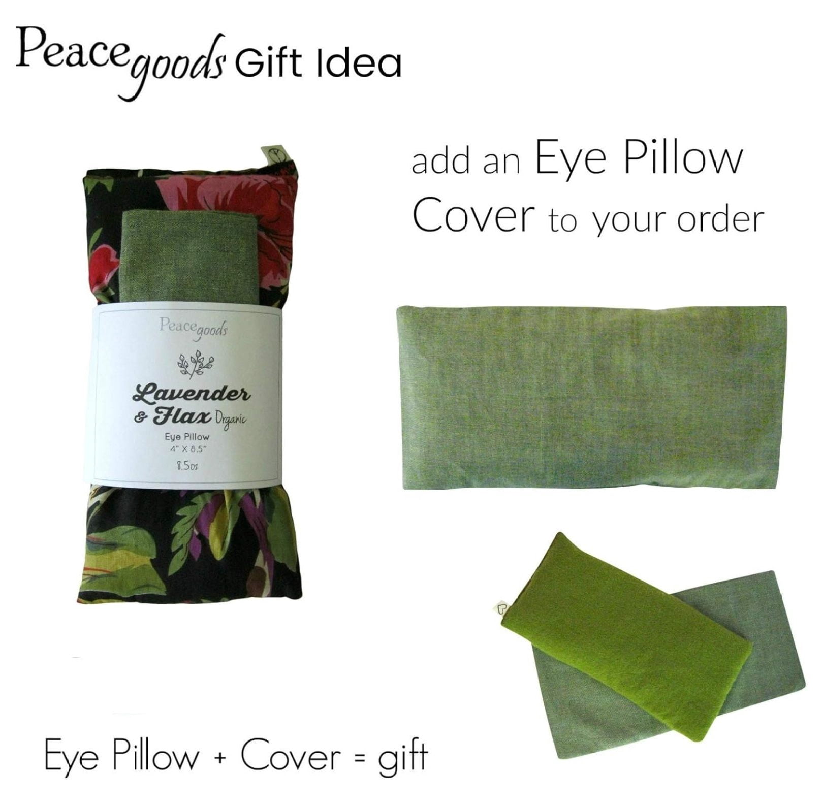 Scented Lavender Weighted Cotton Eye Pillows, Yoga Massage Sleep, 6-Pack