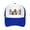 Blue, variant on Dog Cat Unisex Trucker Hats for Men Women Adjustable Casual Baseball Caps for Outdoor Activities Dad Cap