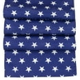 thumbnail image 3 of Northlight Patriotic Stars Table Runner - 72" - Blue and White, 3 of 5