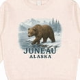 thumbnail image 3 of Inktastic Juneau Alaska Bear Scenic Wilderness Toddler Sweatshirt, 3 of 4