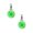 Green, variant on 2 Pcs LED Underwater Fishing Lures, Lighted Bait Flasher with Fish Attractor Light, Deep Drop Fishing Lures for Night Fishing, Saltwater or Freshwater, 1.18"x0.79"