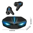 thumbnail image 3 of Auriculares inalámbricos Hi-TWS con luz LED y control táctil Bluetooth 5.0., 3 of 9