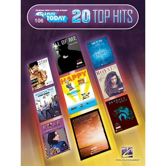 Pre-Owned 20 Top Hits: E-Z Play Today #106 (Paperback) 1495007863 9781495007866