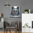 thumbnail image 5 of Luxe Metal Art ' Black Bear' by Jeannine Saylor, Metal Wall Art, 24"x24", 5 of 8