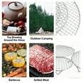 thumbnail image 6 of 2Pcs Round Cooling Rack for Baking Sheet for Versatile Cooking Rack Steamer Rack BBQ, 6 of 8