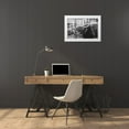 thumbnail image 3 of Diener, Dakota 18x13 White Modern Wood Framed Museum Art Print Titled - Highland and Fence, 3 of 4