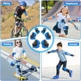 thumbnail image 3 of Juego De Casco De Bicicleta para Niños Rodilleras Coderas y Muñequeras Protecciones, 3 of 4