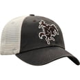 thumbnail image 3 of Men's Top of the World Brown McNeese State Cowboys Scat Mesh Trucker Snapback Hat, 3 of 4