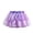 Purple, variant on Coerni Toddler Soft Skirt Shorts Heart Prints Sequin Mesh Tulle Skirt Dance Part𝐲 Clothes Light Layered Pleated Birthday Outfit