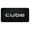 Black, variant on Nissan Cube Laser Etched Logo License Plate (Black)