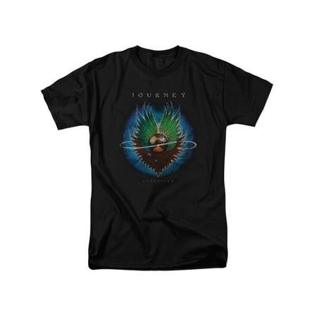 Journey 80's Rock Band Evolution Cover Adult T-Shirt