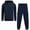 Navy, variant on Quad Seven Boys' Sherpa Fleece Jogger Set - 2 Piece Fully Sherpa Lined Hoodie and Sweatpants (Size: 8-18)