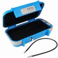 thumbnail image 1 of Portable Safe Box Travel Safe Box Large Capacity Security Lockbox Code Waterproof Key Lock Box ,Easy to Use, 1 of 6