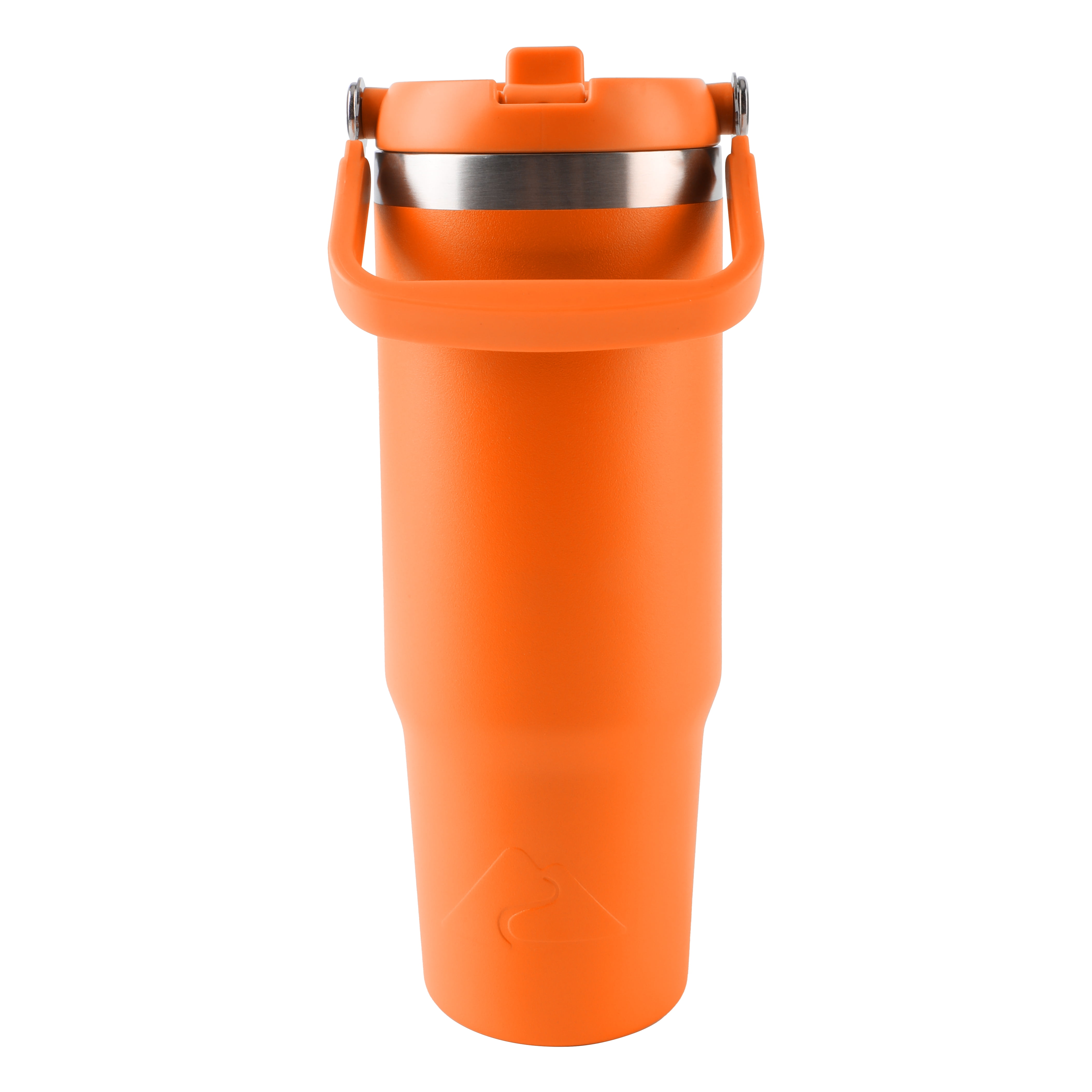 Ozark Trail 30 oz Stainless Steel Insulated Swivel Tailgating Tumbler, Orange