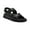 Black, variant on INC Womens White Slip-Resistant Adjustable Quilted Liyana Round Toe Buckle Slingback Sandal 7 M