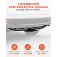 thumbnail image 2 of VEVOR Class 3 Trailer Hitch Tow Hitch 2" Receiver for 14-19 Toyota Highlander, 2 of 9
