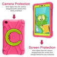 thumbnail image 3 of Case Compatible with Samsung Galaxy Tab A 8.0 2019 Without S Pen (T290/T295/T297), Shockproof Protective Cover with 360 degrees Rotatable Stand For Galaxy Tab A 8.0 (2019) T290 / T295,Rose Green, 3 of 8