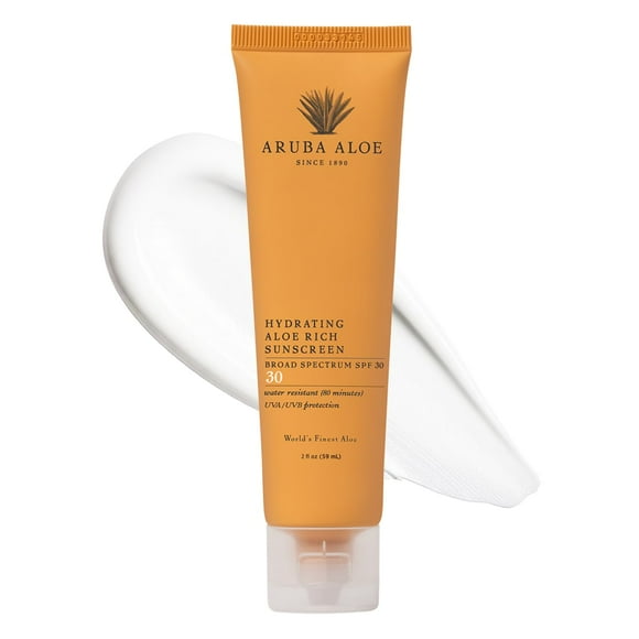 Protector solar Aruba Aloe Hydrating SPF 30 60 ml UVA/UVB resistente al agua
