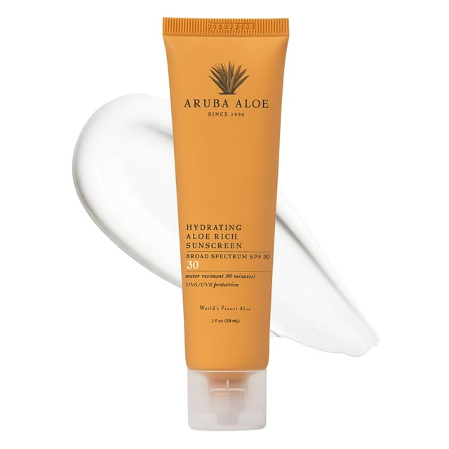 Protector solar Aruba Aloe Hydrating SPF 30 60 ml UVA/UVB resistente al agua