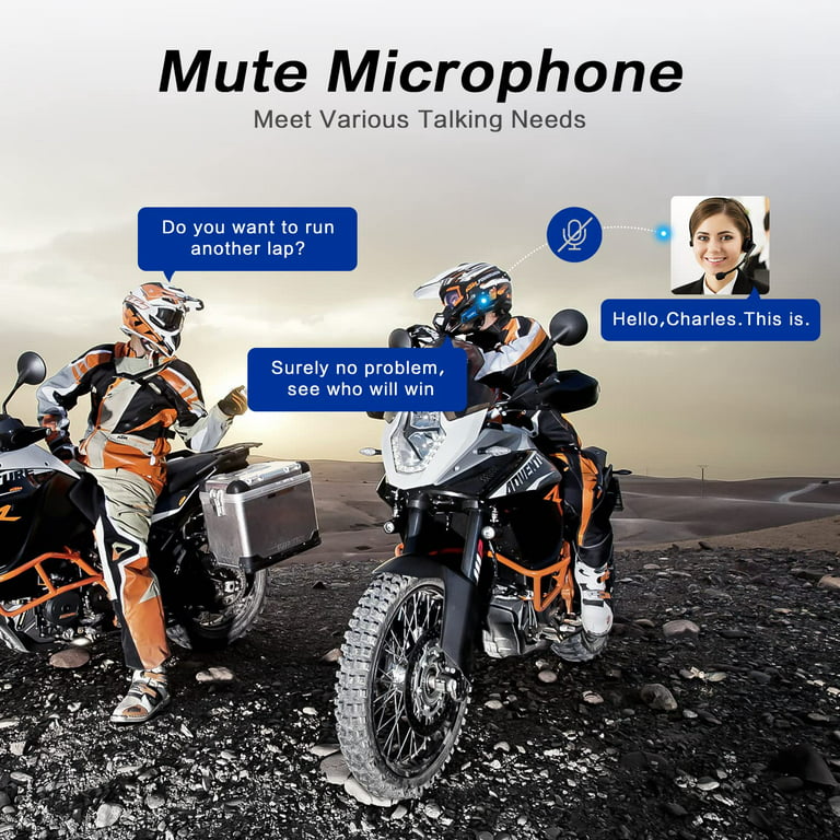  Bluerider M1-S EVO Motorcycle Bluetooth Headset, Group