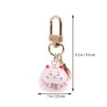 thumbnail image 2 of Japanese Style Cat Keychain Charm Blessing Cat Pendant Bag Hanging Decoration, 2 of 3