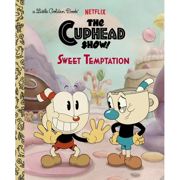 Little Golden Book Sweet Temptation (the Cuphead Show!), (Hardcover)