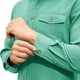 thumbnail image 3 of Blusa y camisa de manga larga con cuello vuelto para hombre, informal, lisa, con botones y bolsillo, de poliéster, 3 of 3