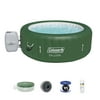 Coleman SaluSpa 6 Person Round Inflatable Outdoor Spa with API EZ Chemicals