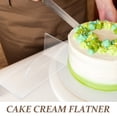 thumbnail image 4 of Miangastore 1pc Cake Scraper Cake Smoother Baking Gadget Baking Accessories (Transparent), 4 of 8