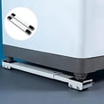 thumbnail image 3 of Support de Machine à Laver Mobile Ajustable Base de Réfrigérateur Support de Rouleau Mobile pour Machine à Laver Sécheuse, 3 of 5