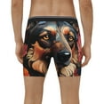 thumbnail image 4 of Disketp Colorful Flower German Shepherd Men's Boxer Briefs Men’s Underwear Boxer Briefs for Men, 4 of 7