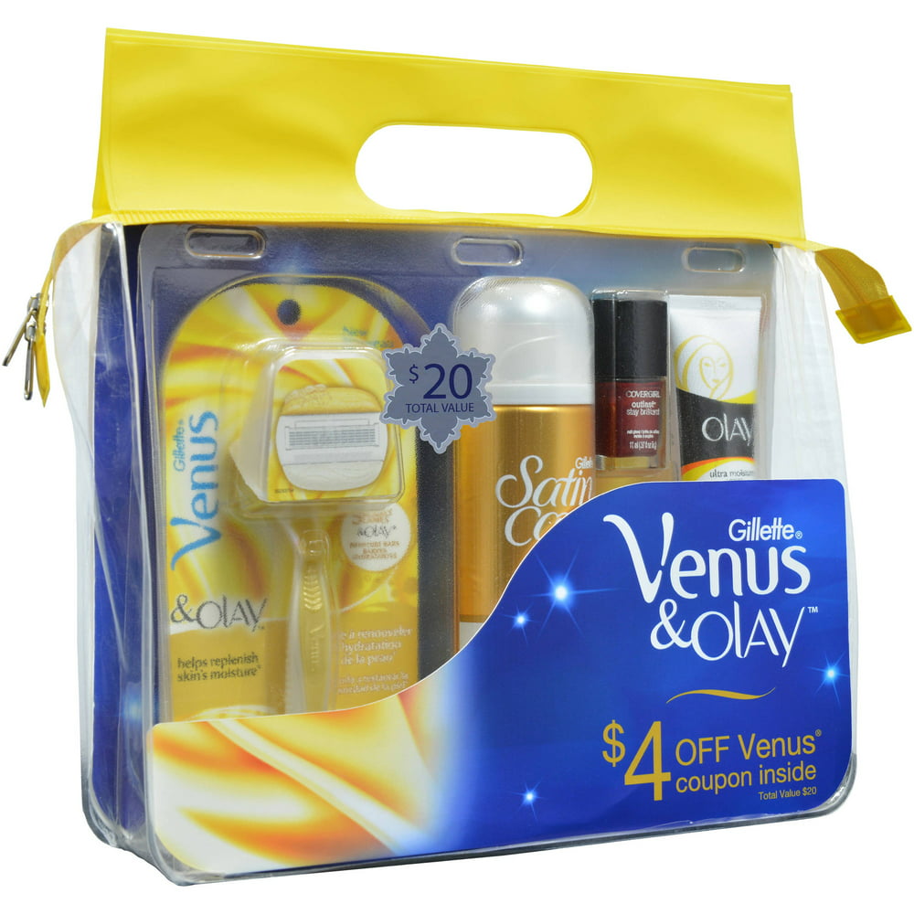 Gillette Venus & Olay Indulgence Holiday Gift Pack, 4 pc
